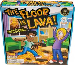 De vloer is lava spel