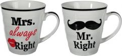 Mr. right & Mrs. always right bekerset