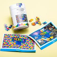 Extreem moeilijke Tetris puzzel