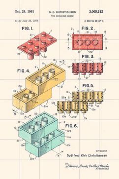 LEGO patent poster