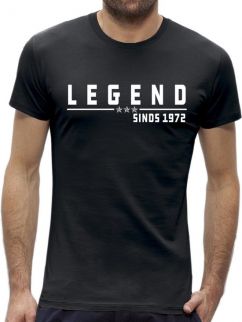 T-shirt: Legend sinds 1972
