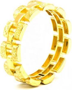 Gouden ring in Rolex stijl