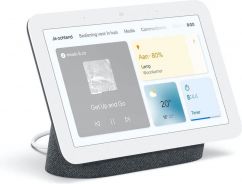 Google Nest Hub met touchscreen en spraakbediening