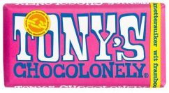 Tony's Chocolonely reep - wit framboos knettersuiker