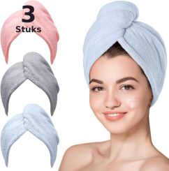 Absorberende hoofdhanddoek