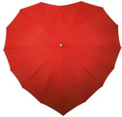 Hartvormige paraplu