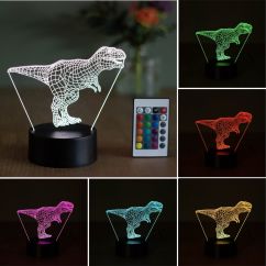 Dino 3D lamp