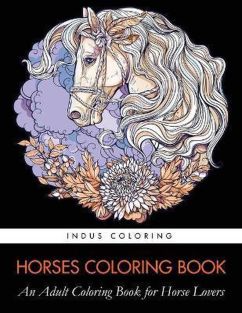 Paardenkleurboek voor volwassenen