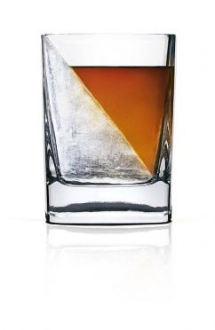 Whisky wedge glas