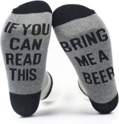 Haal bier sokken