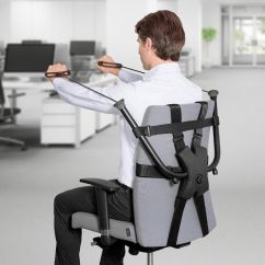 fitnessapparaat voor stoel