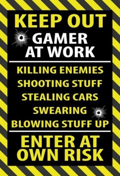 Wandbord voor fanatieke gamers