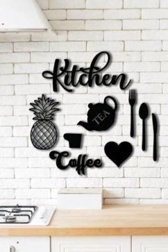 Keuken wanddecoratie